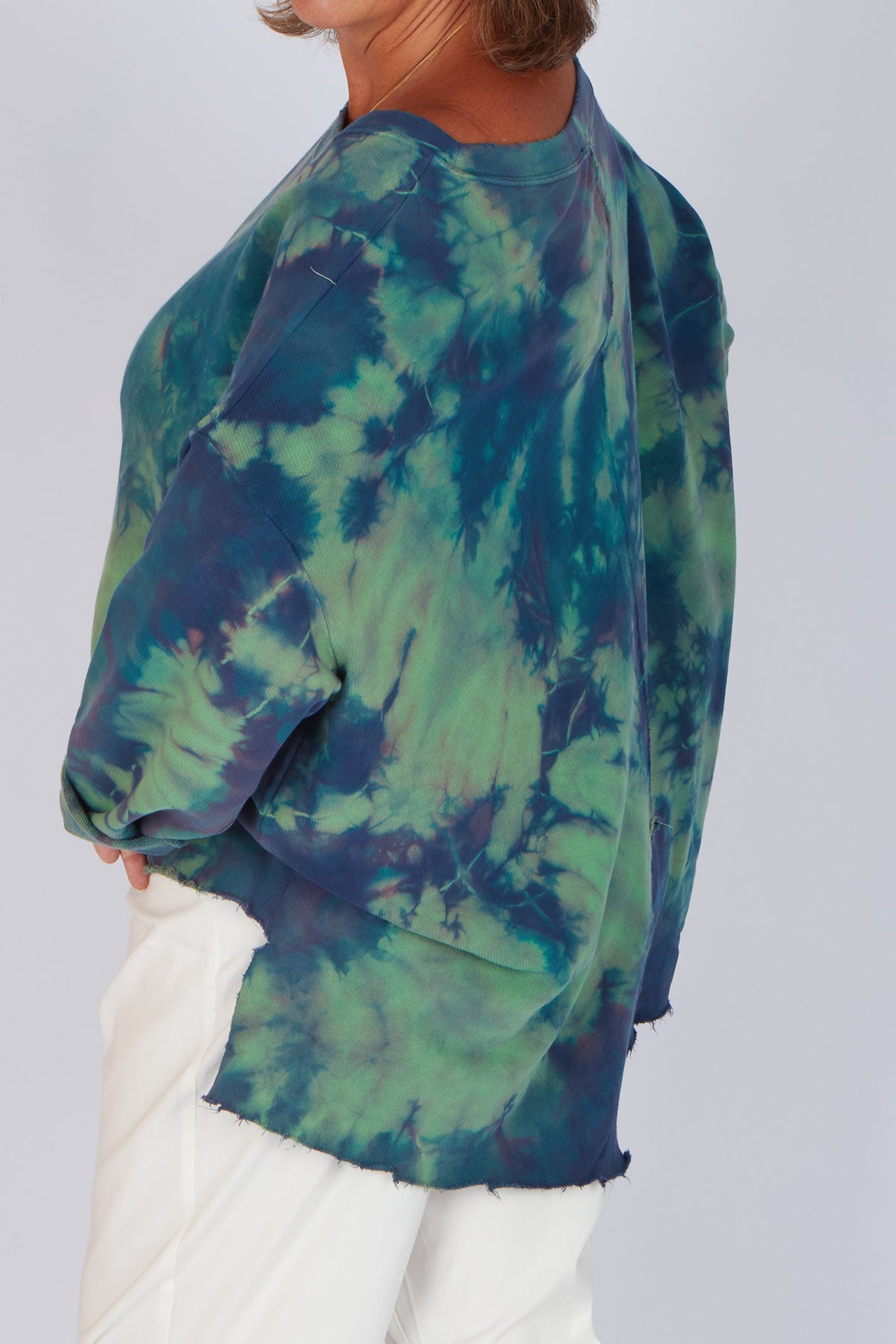 Estudio Viva Catarina Tie Dye Sweater (Jade Tie Dye)