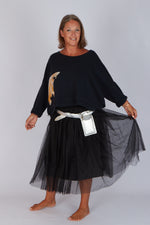 Estudio Viva Sofia Star Sweatshirt (Black)