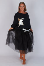 Estudio Viva Sofia Star Sweatshirt (Black)