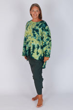 Estudio Viva Catarina Tie Dye Sweater (Green Dye)