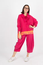 Estudio Viva Rosa Printed Top