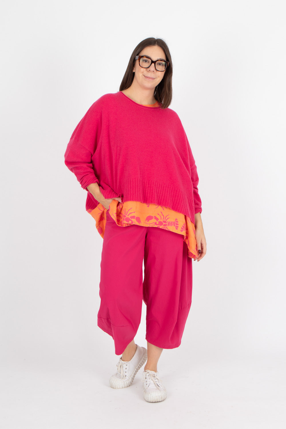 Estudio Viva Rosa Printed Top