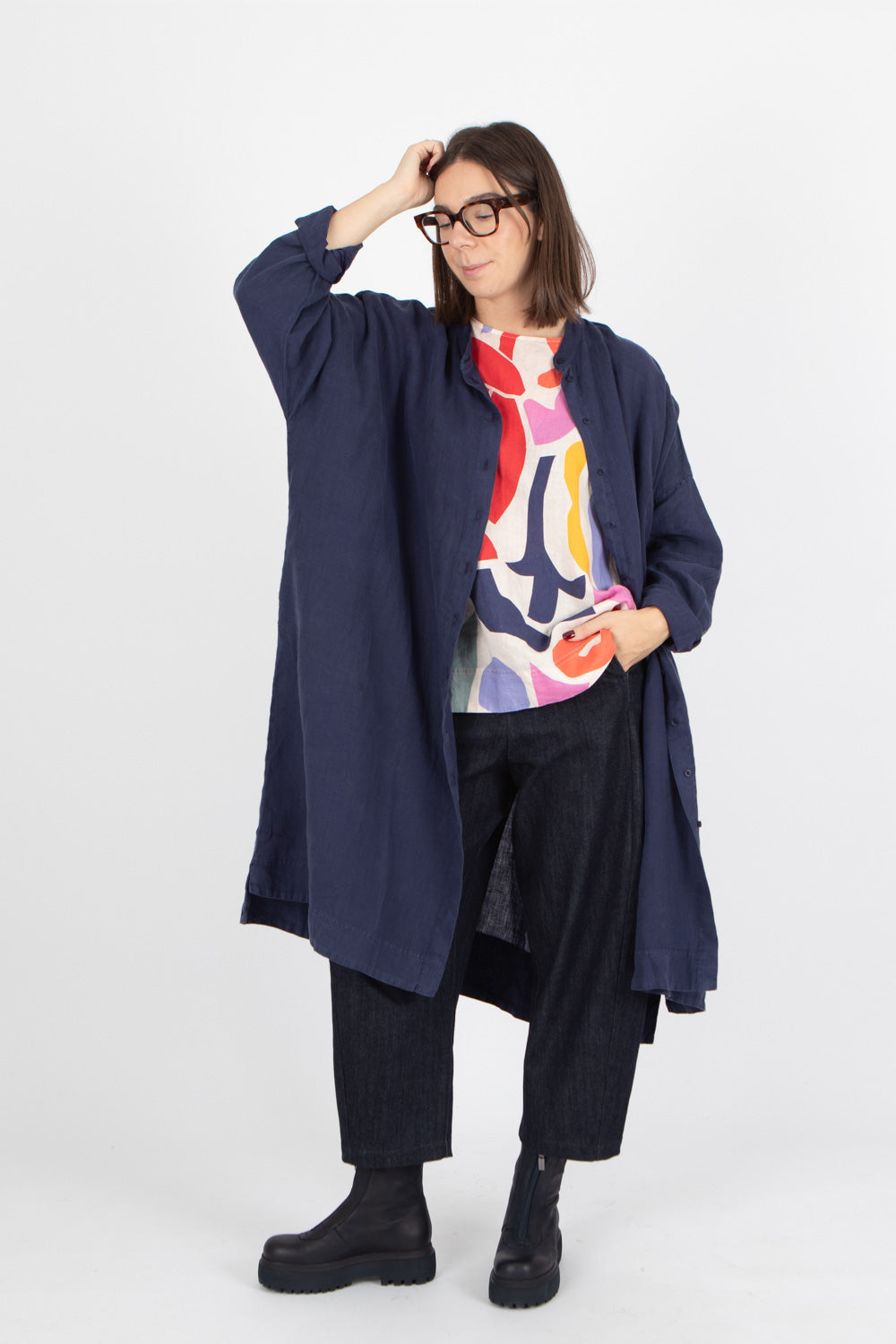 Estudio Viva Rosa Printed Top