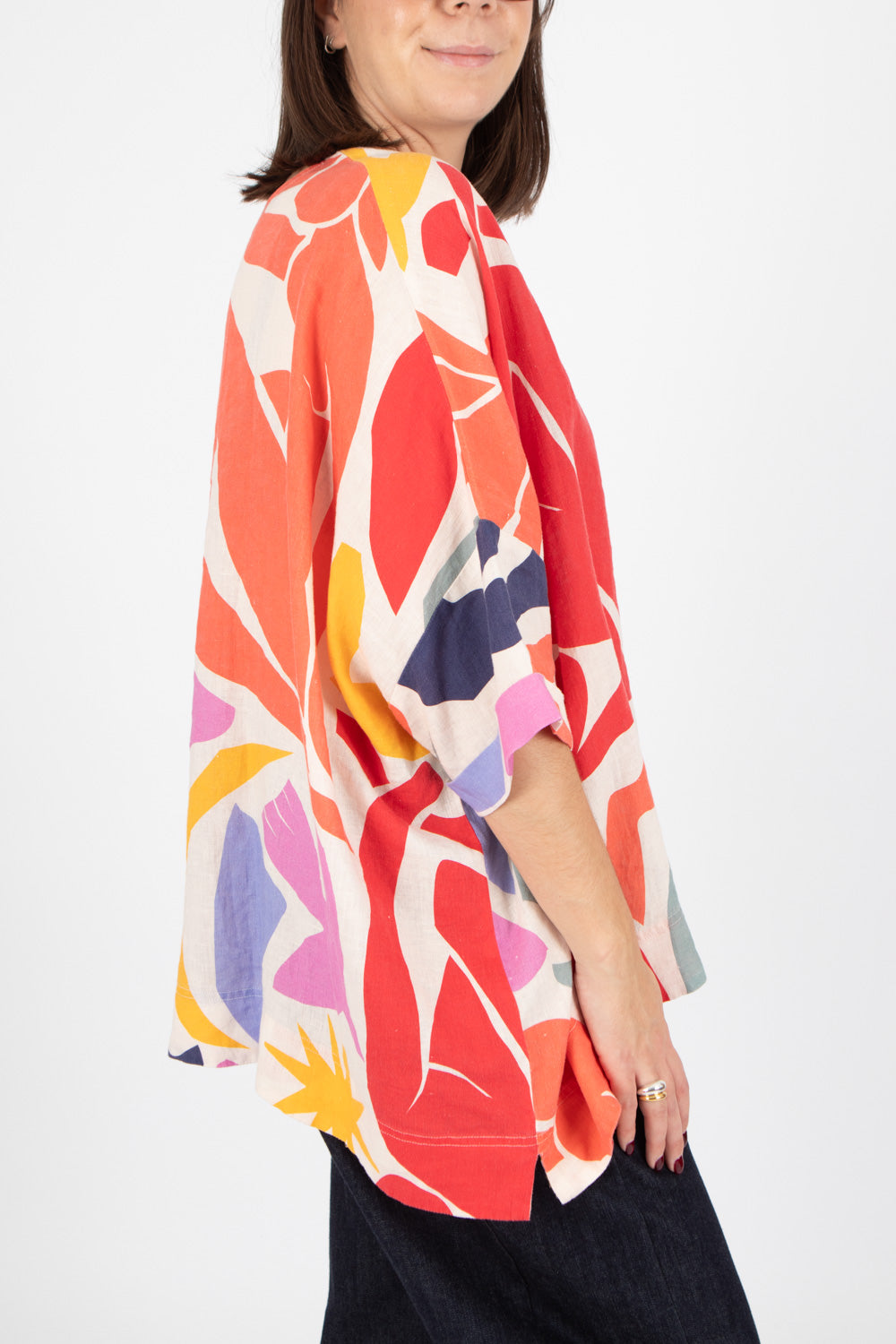 Estudio Viva Rosa Printed Top