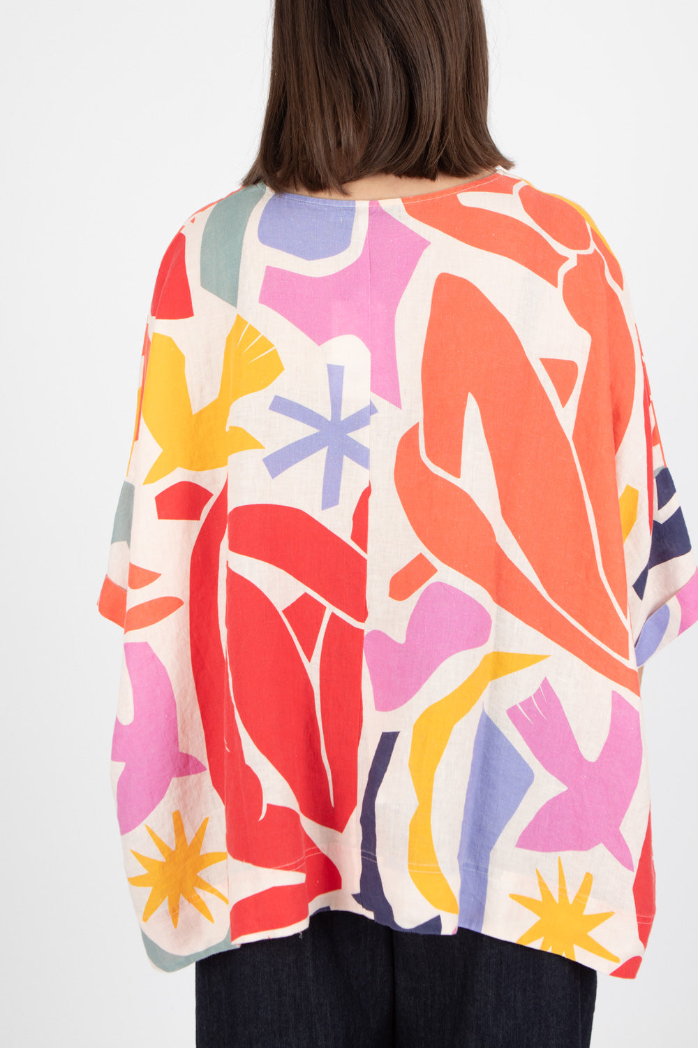 Estudio Viva Rosa Printed Top