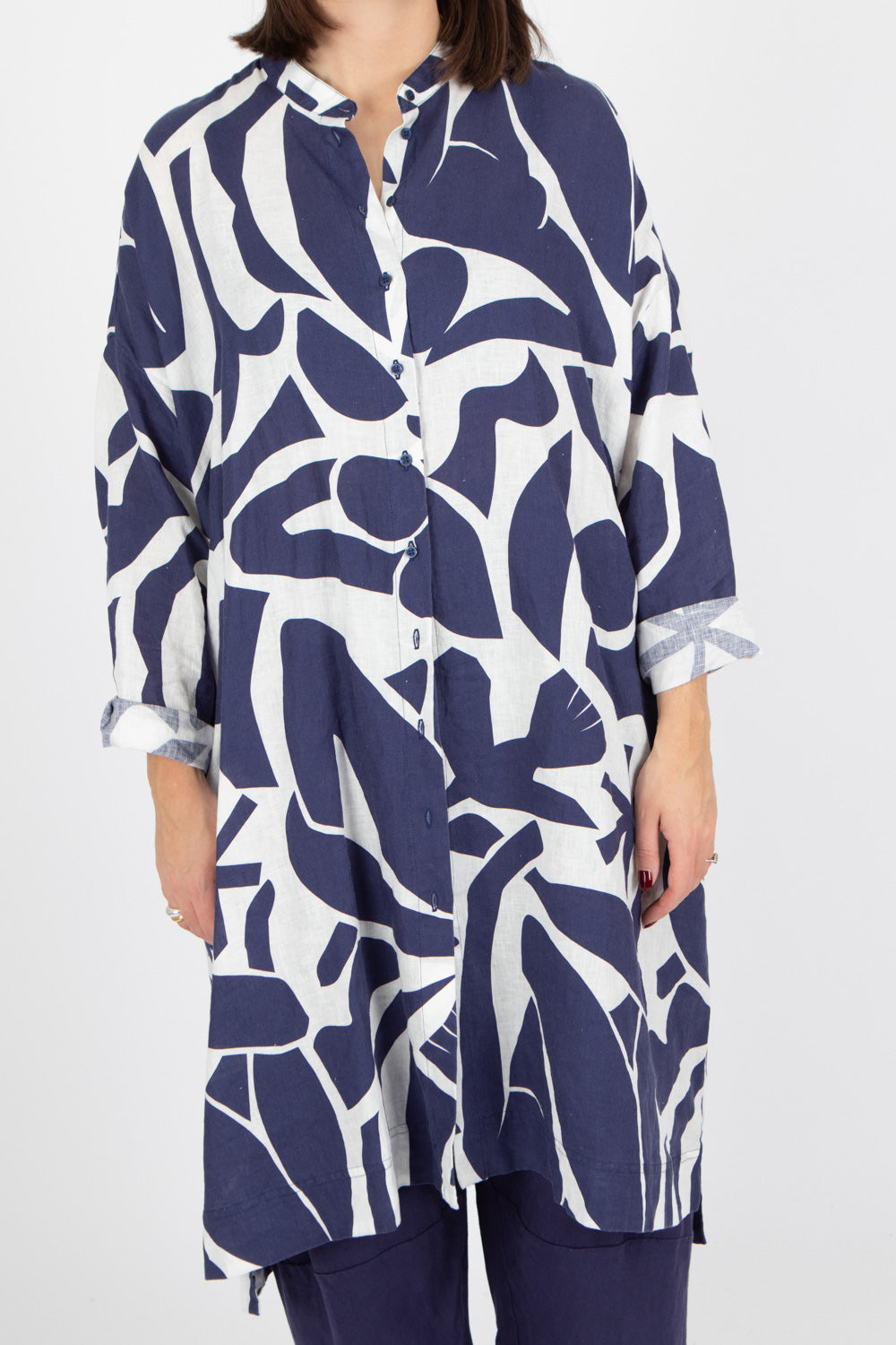 Estudio Viva Wivina Printed Shirt Dress