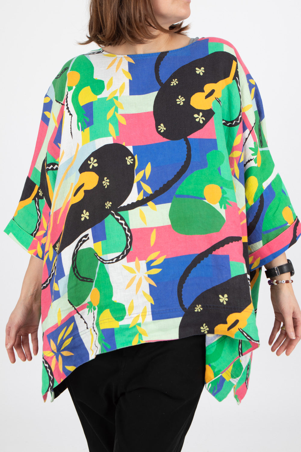 Estudio Viva Rosa Printed Top