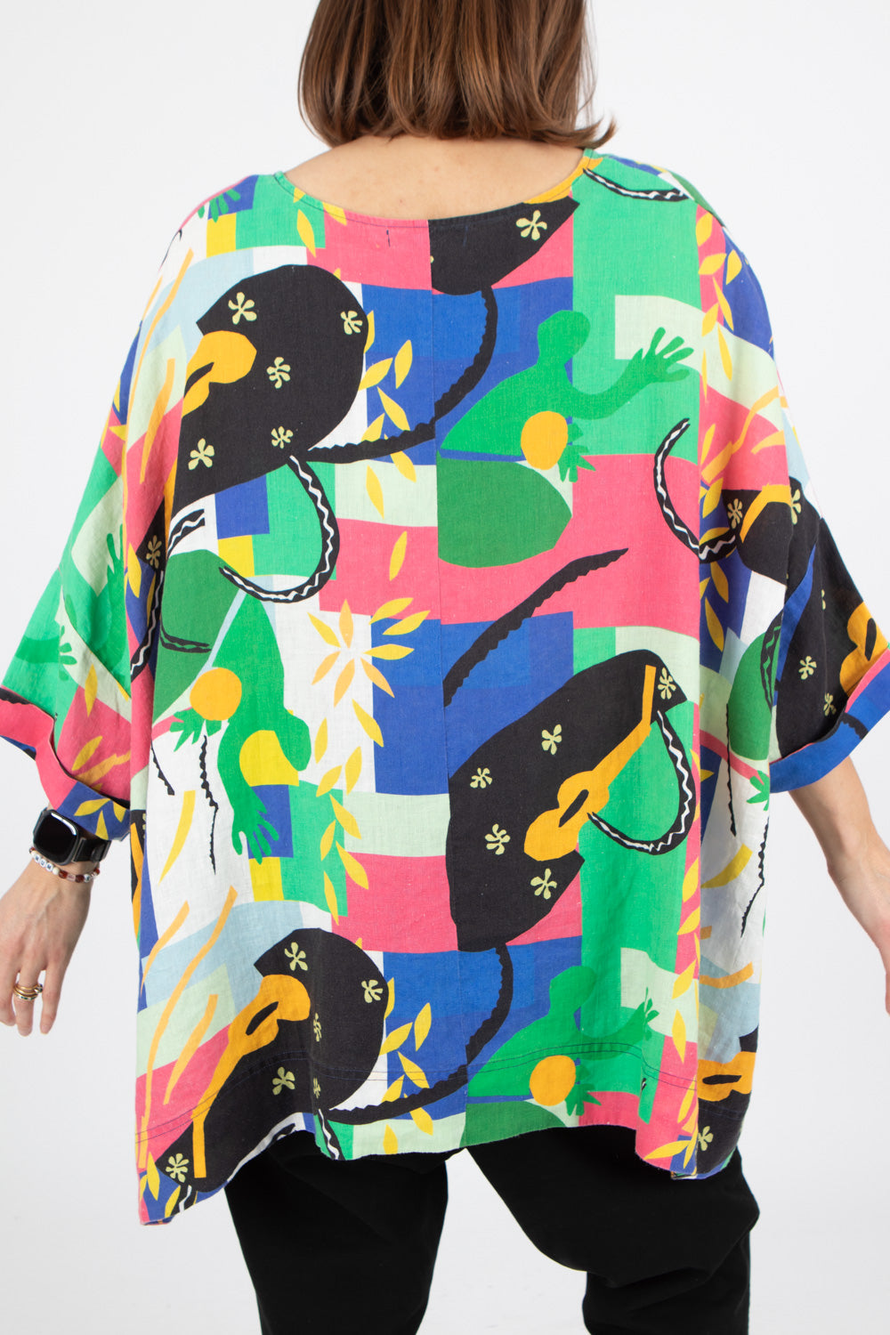 Estudio Viva Rosa Printed Top