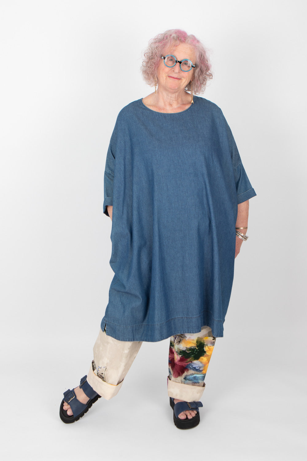 Estudio Viva Ava Denim Tunic SAMPLE
