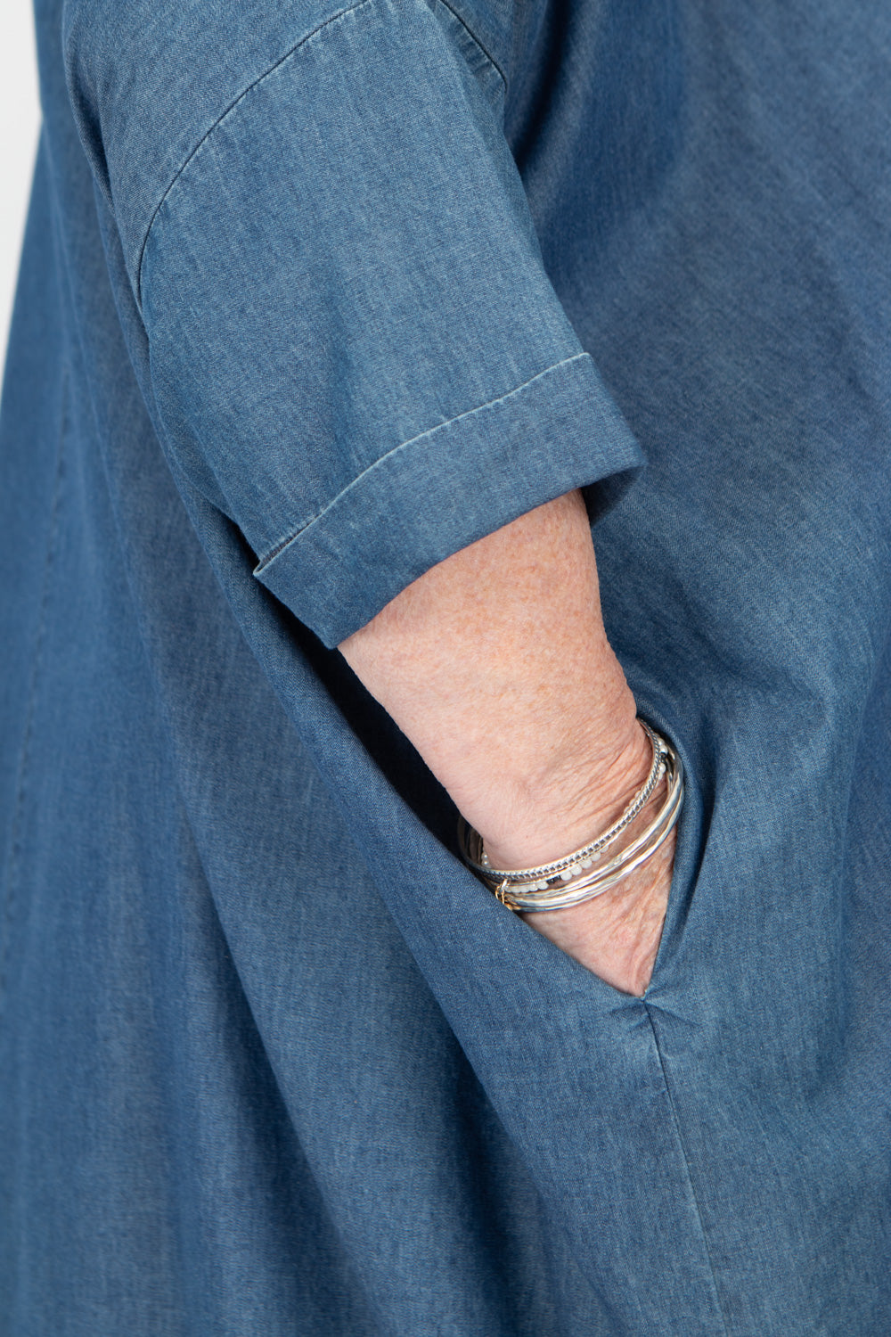 Estudio Viva Ava Denim Tunic SAMPLE