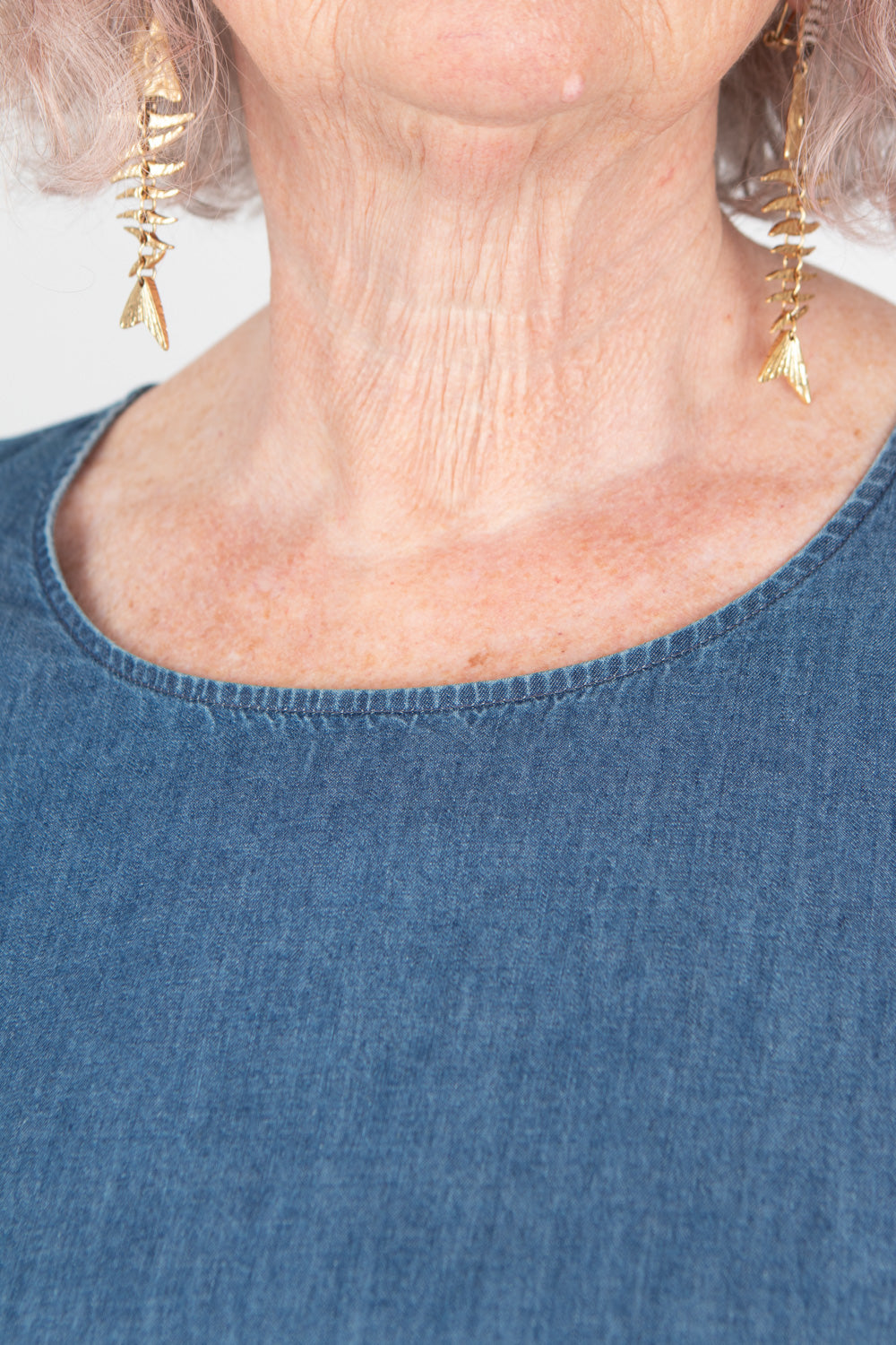 Estudio Viva Ava Denim Tunic SAMPLE