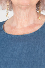 Estudio Viva Ava Denim Tunic SAMPLE