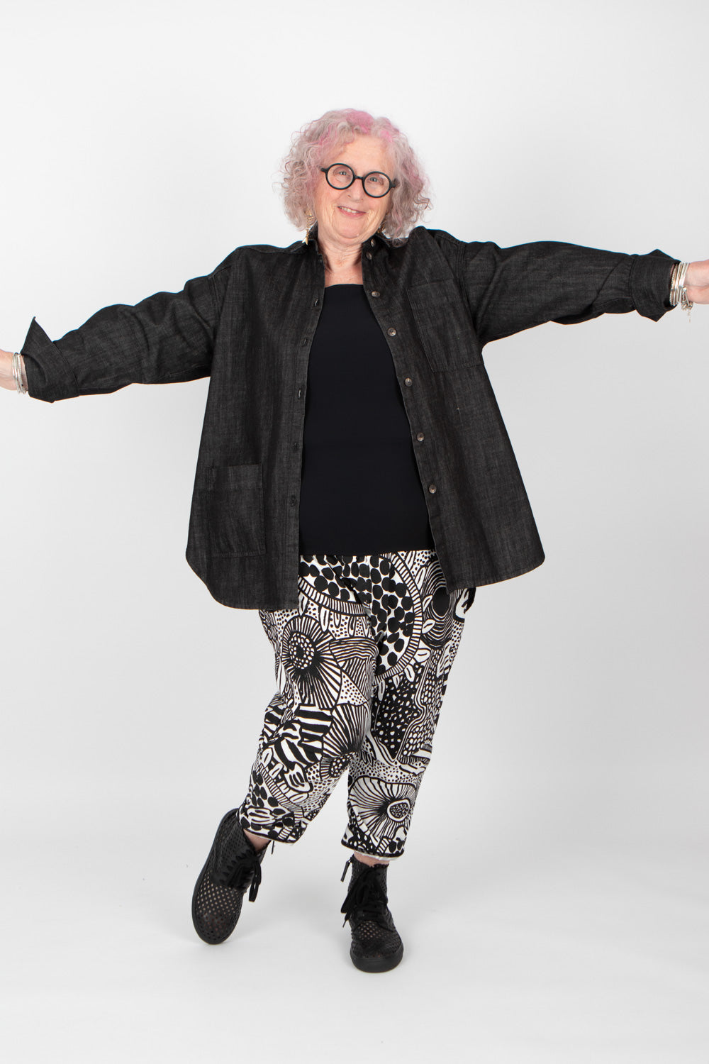 Estudio Viva Celeste Denim Shirt SAMPLE