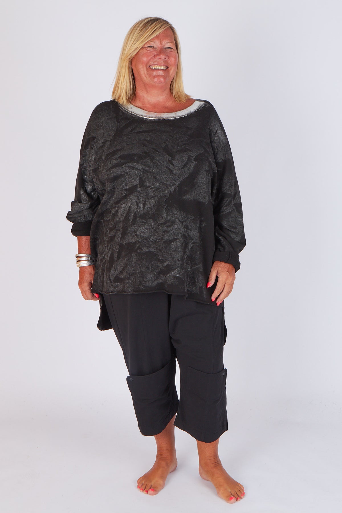 Estudio Viva Catarina Metallic Sweater