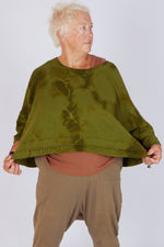Estudio Viva Sofia Tie Dye Sweatshirt (Khaki Tie Dye)
