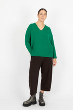 Estheme Wide Rib V Pullover