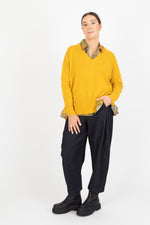 Estheme Wide Rib V Pullover