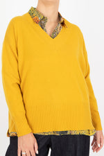 Estheme Wide Rib V Pullover