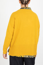 Estheme Wide Rib V Pullover