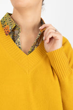 Estheme Wide Rib V Pullover