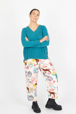 Estheme Wide Rib V Pullover