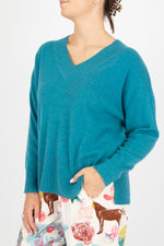 Estheme Wide Rib V Pullover
