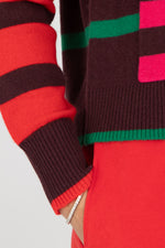 Estheme Stripe Cardigan