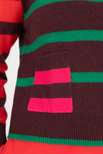 Estheme Stripe Cardigan