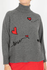Estheme Love and Hearts Pullover