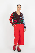 Estheme Stripe Cardigan