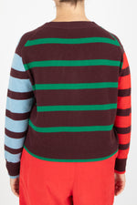 Estheme Stripe Cardigan