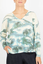 Estheme V Neck Ice Pullover