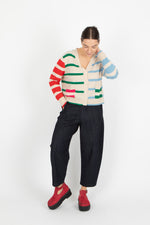 Estheme Stripe Cardigan