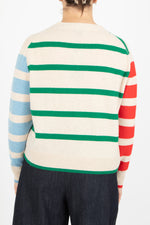 Estheme Stripe Cardigan