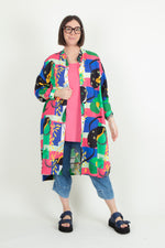 Estudio Viva Wivina Printed Shirt Dress