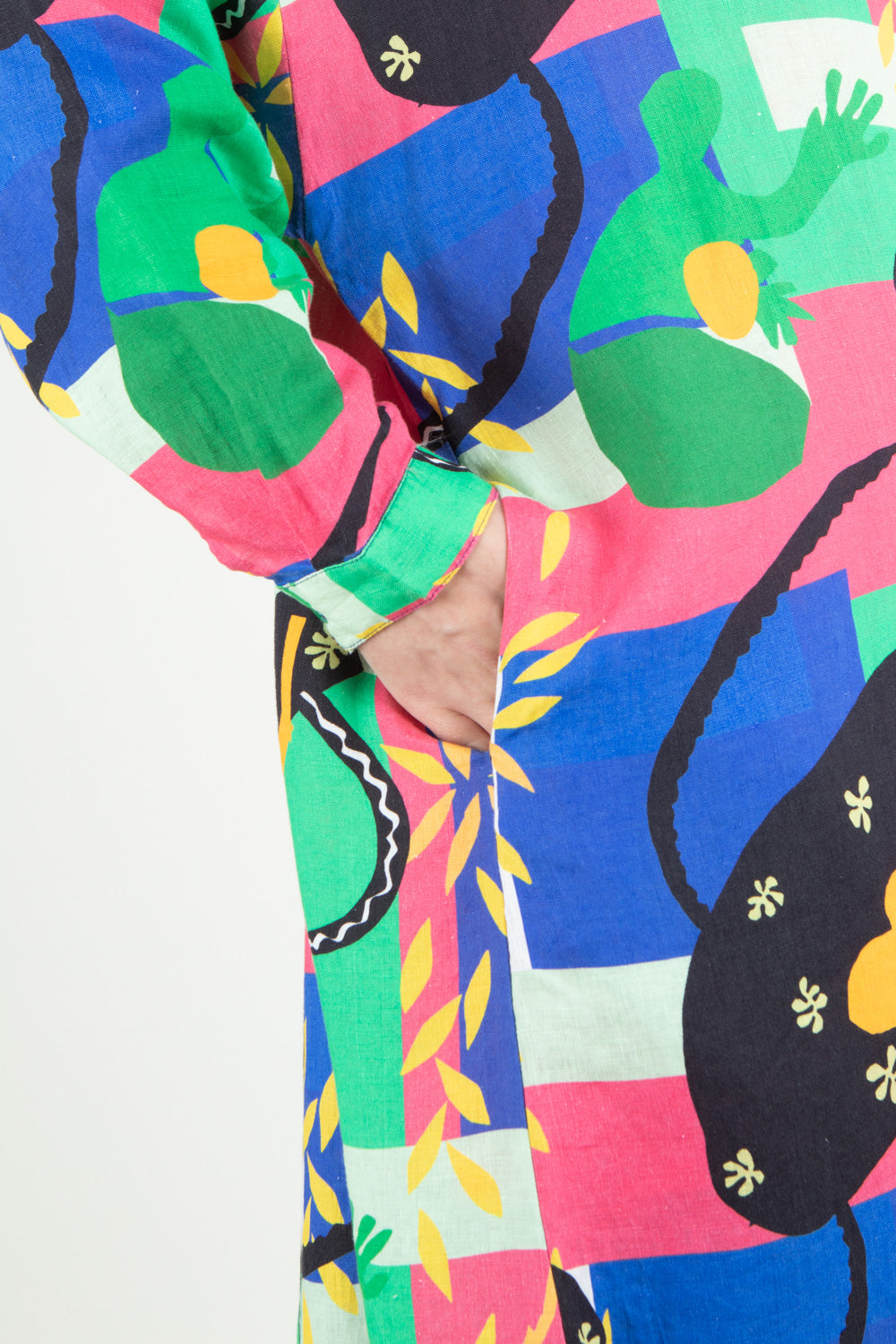 Estudio Viva Wivina Printed Shirt Dress