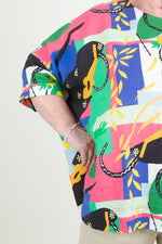 Estudio Viva Rosa Printed Top