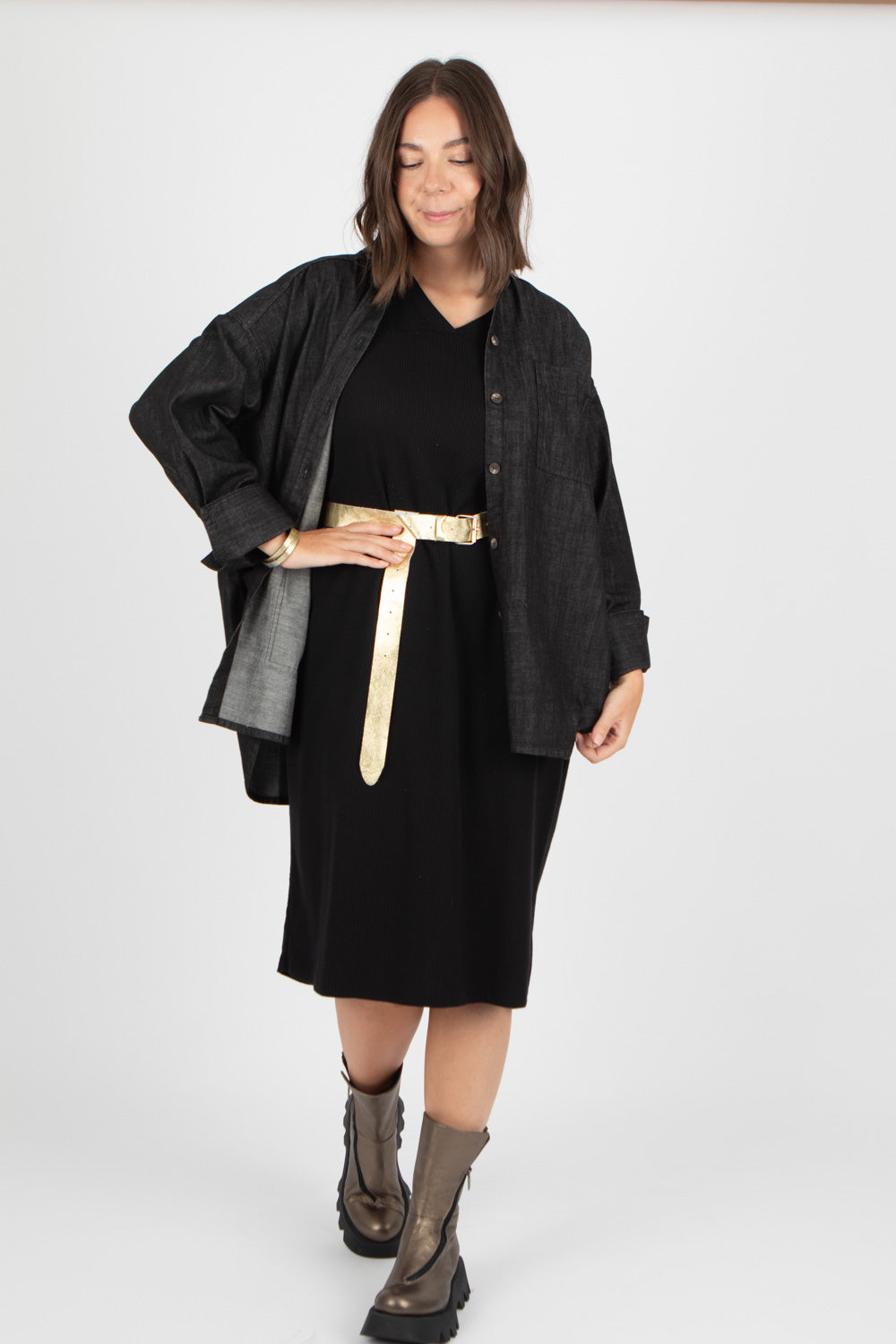 Estudio Viva Celeste Denim Shirt