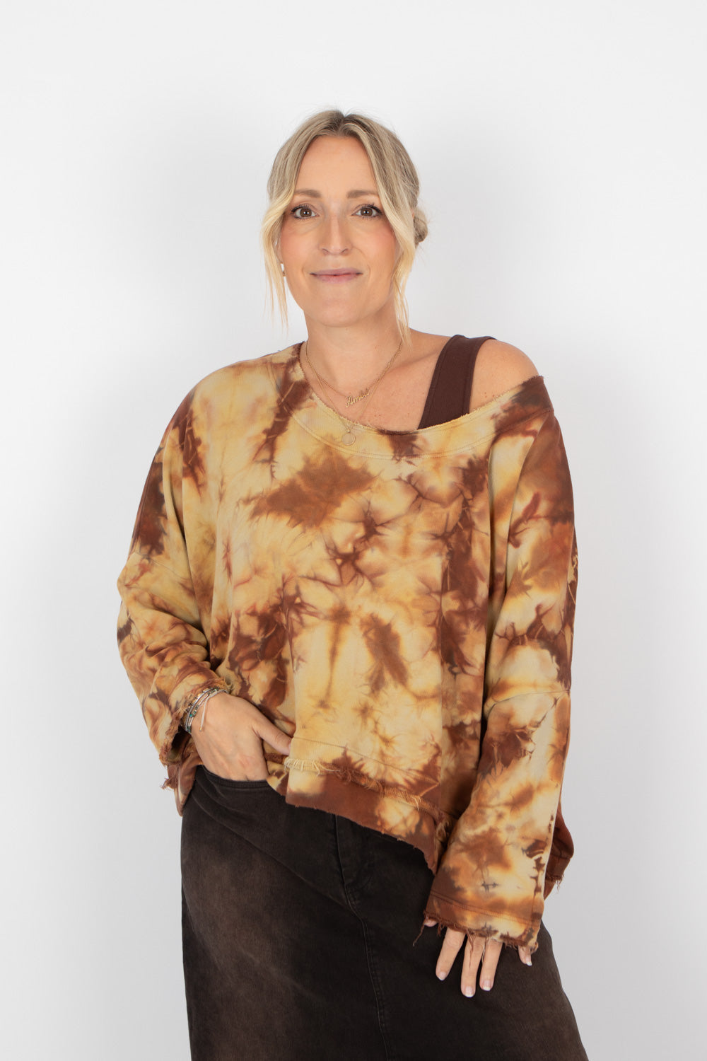 Estudio Viva Sofia Tie Dye Sweatshirt