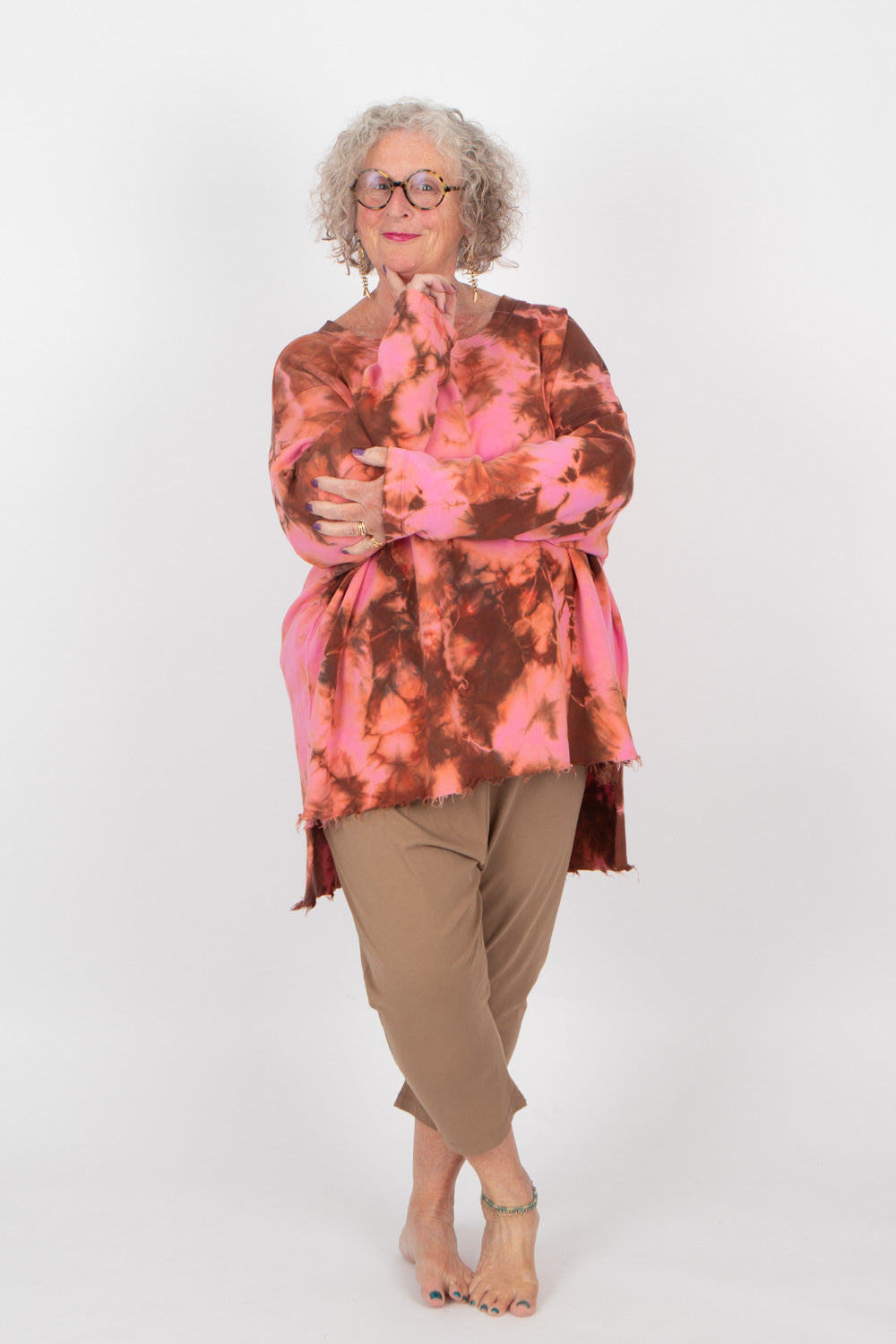 Estudio Viva Catarina Tie Dye Sweater