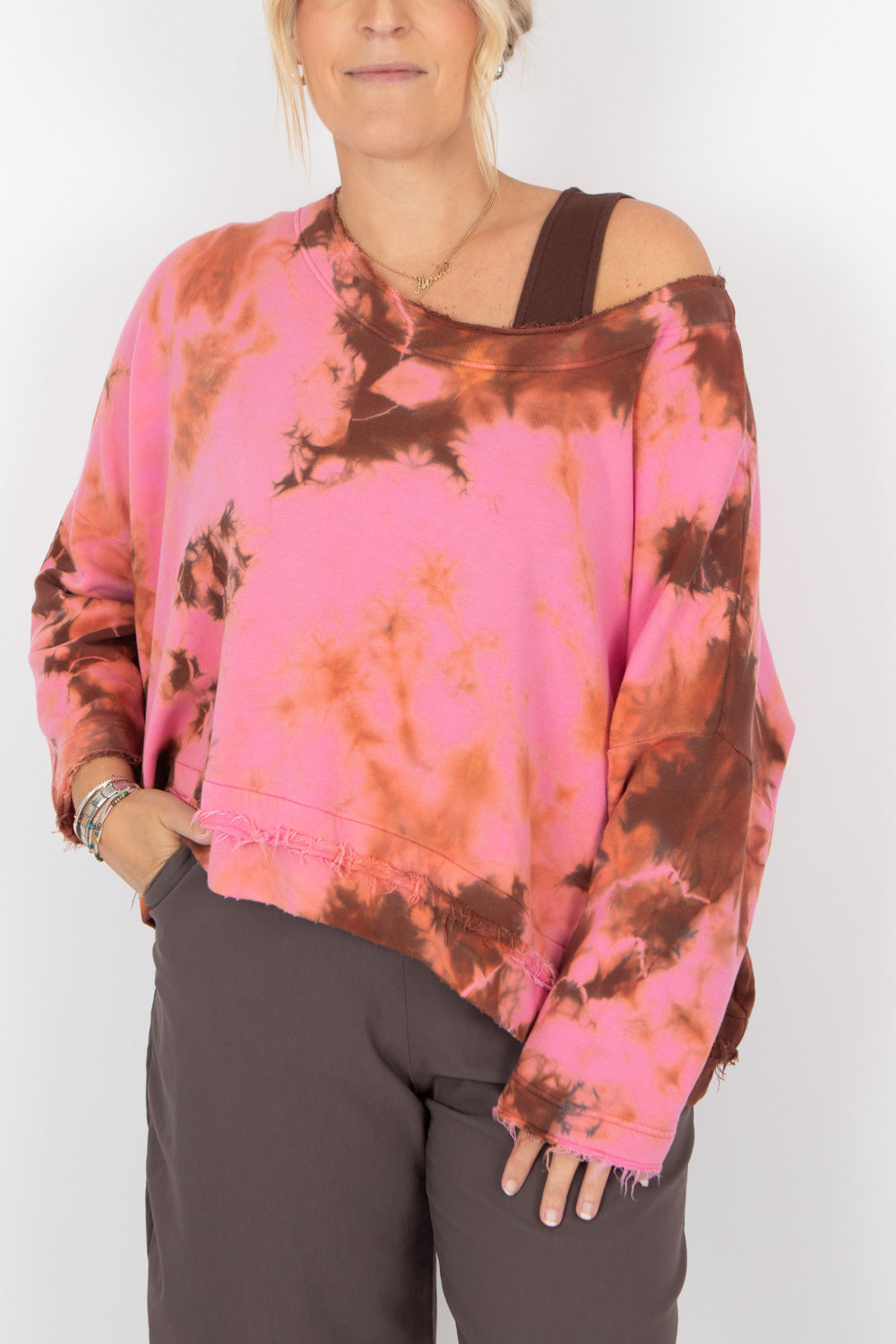 Estudio Viva Sofia Tie Dye Sweatshirt