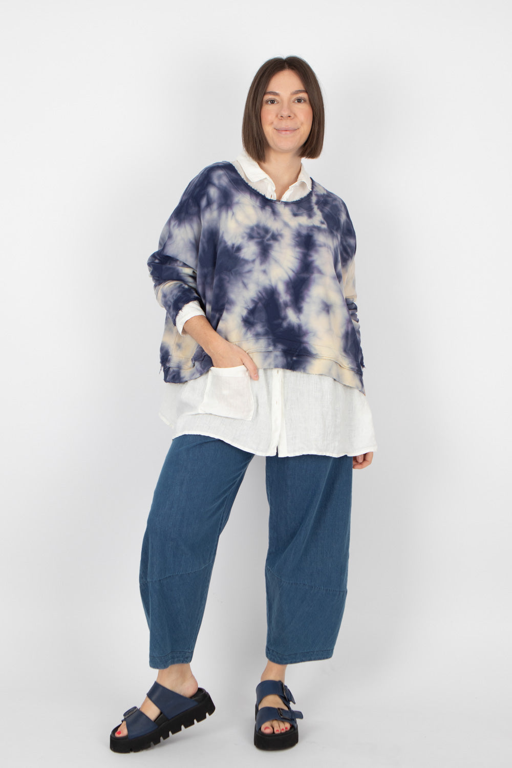 Estudio Viva Sofia Tie Dye Sweatshirt