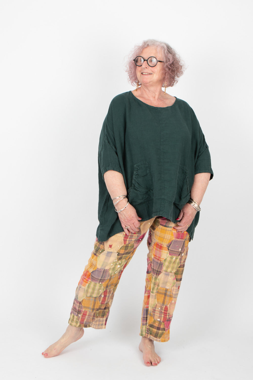 Magnolia Pearl Quiltwork Miner Pants