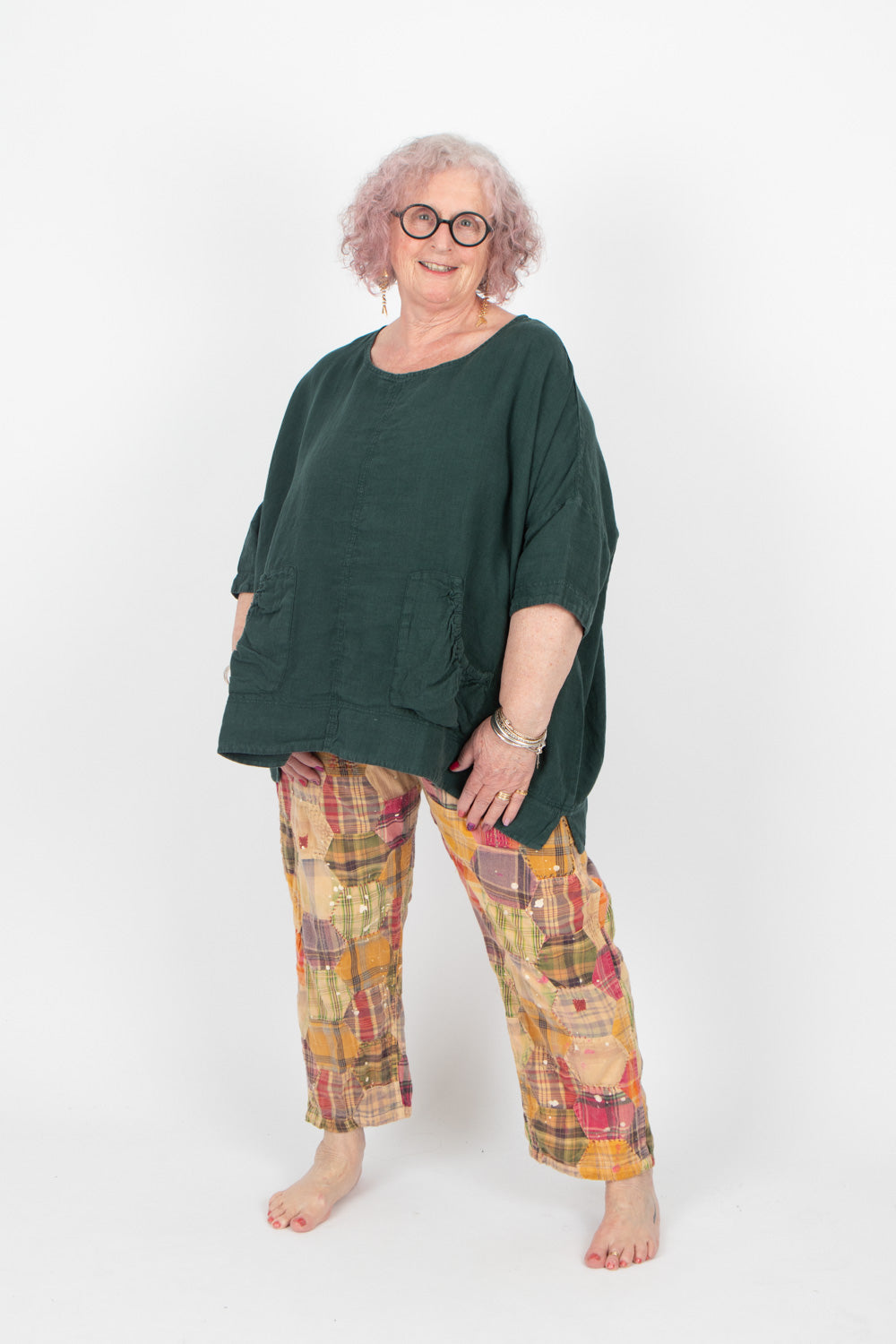 Magnolia Pearl Quiltwork Miner Pants