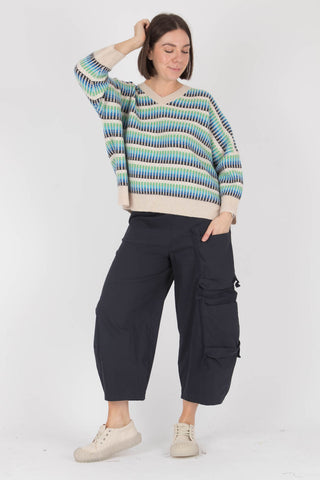 Estheme Fantasy V Neck Cashmere Pullover