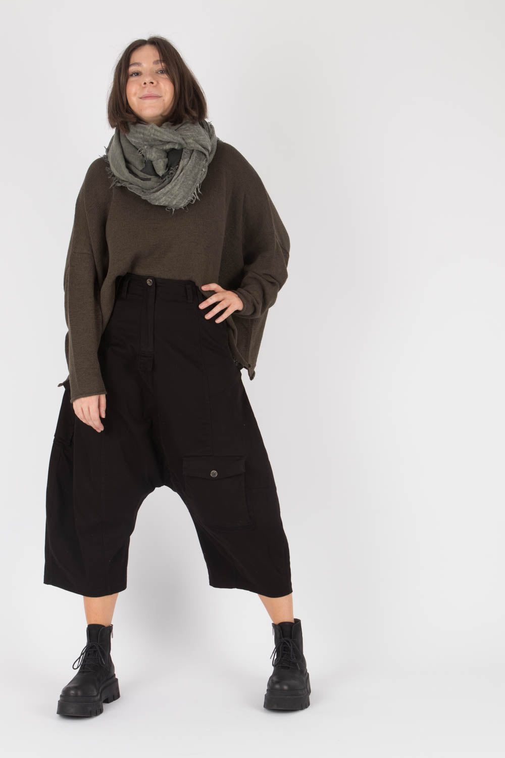 Lurdes Bergada Low Crotch Trousers