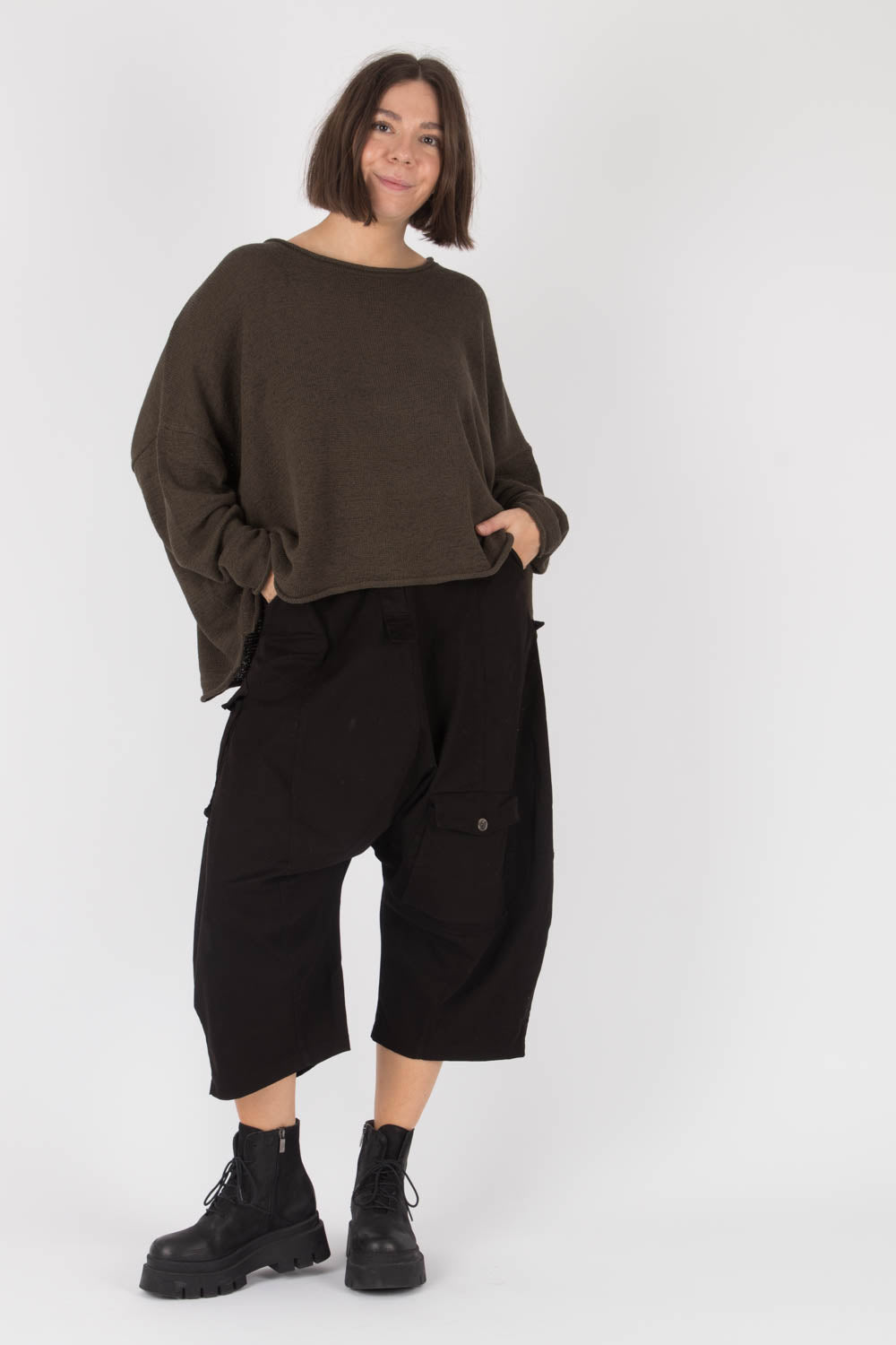 Lurdes Bergada Low Crotch Trousers