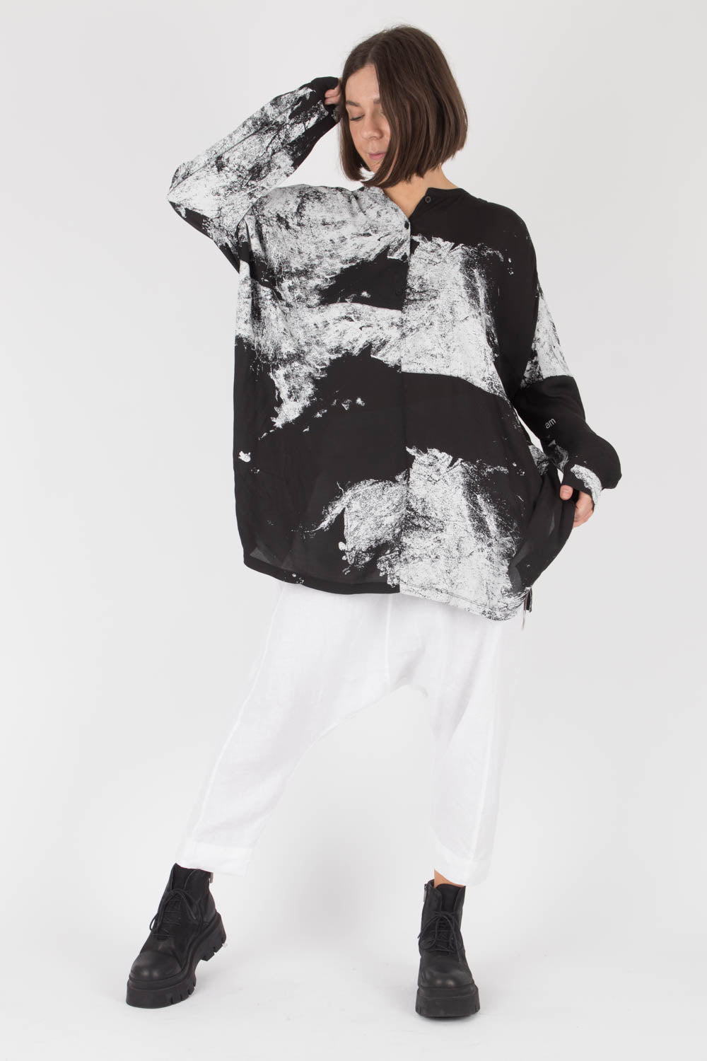 Lurdes Bergada Printed Oversize Shirt