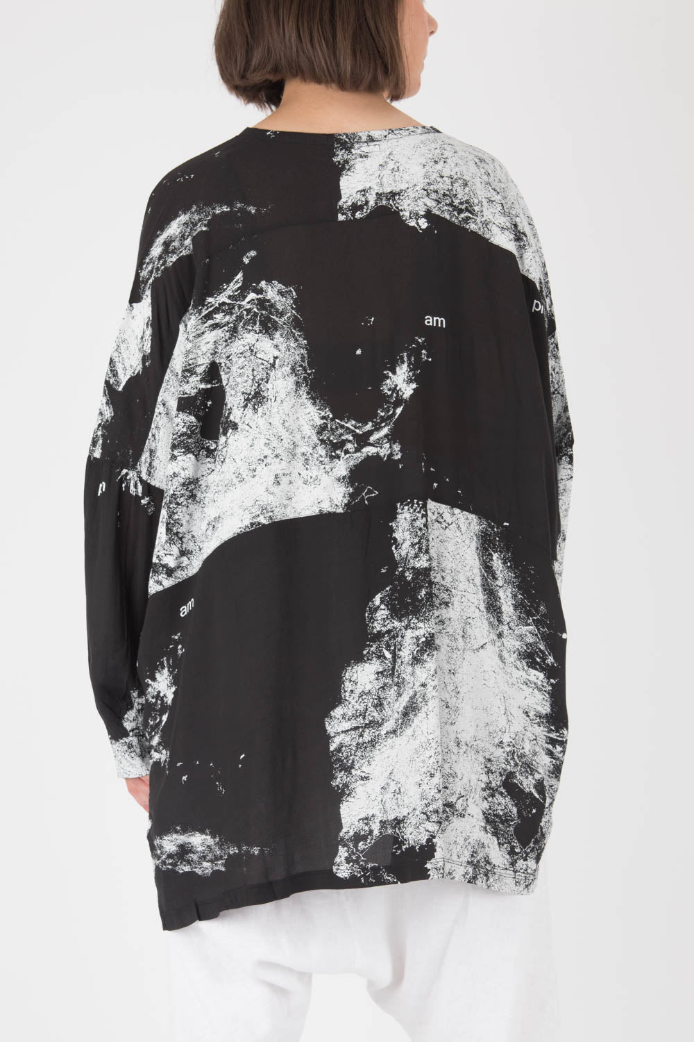 Lurdes Bergada Printed Oversize Shirt