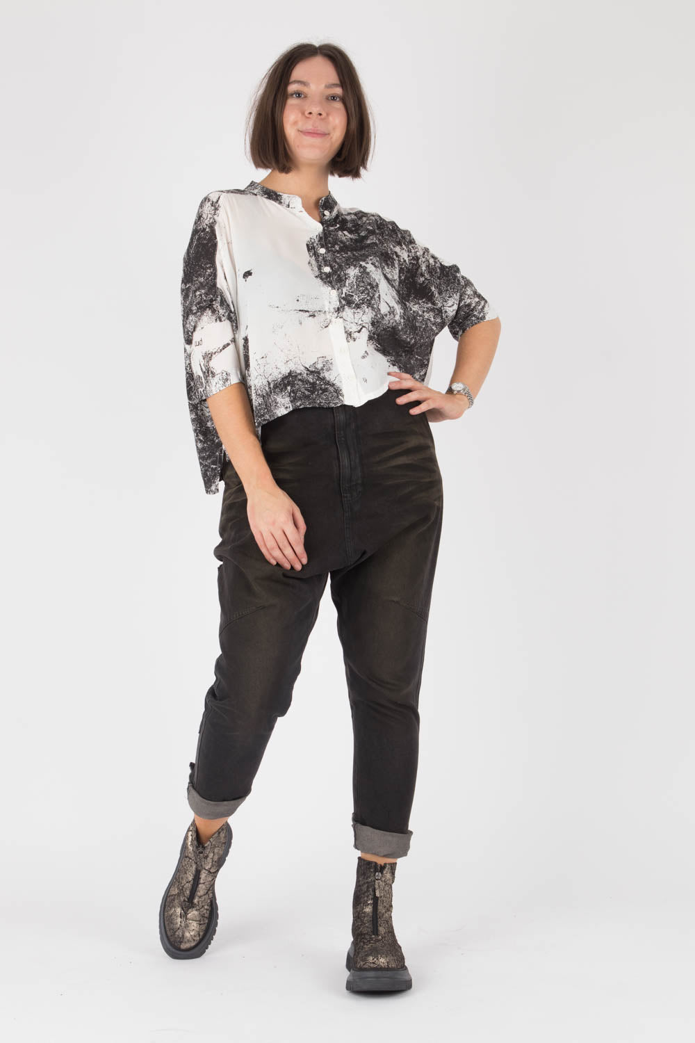 Lurdes Bergada Printed Shirt